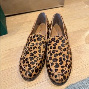 Lucky brand leopard Print Loafers